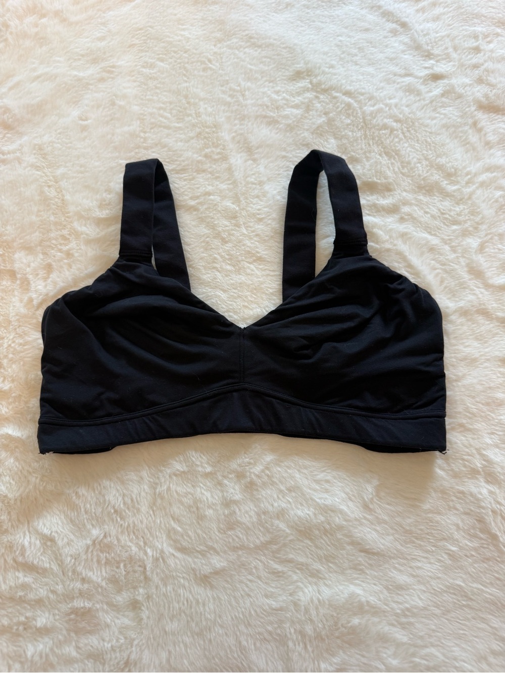 SPANX Black Wireless Support Bralette